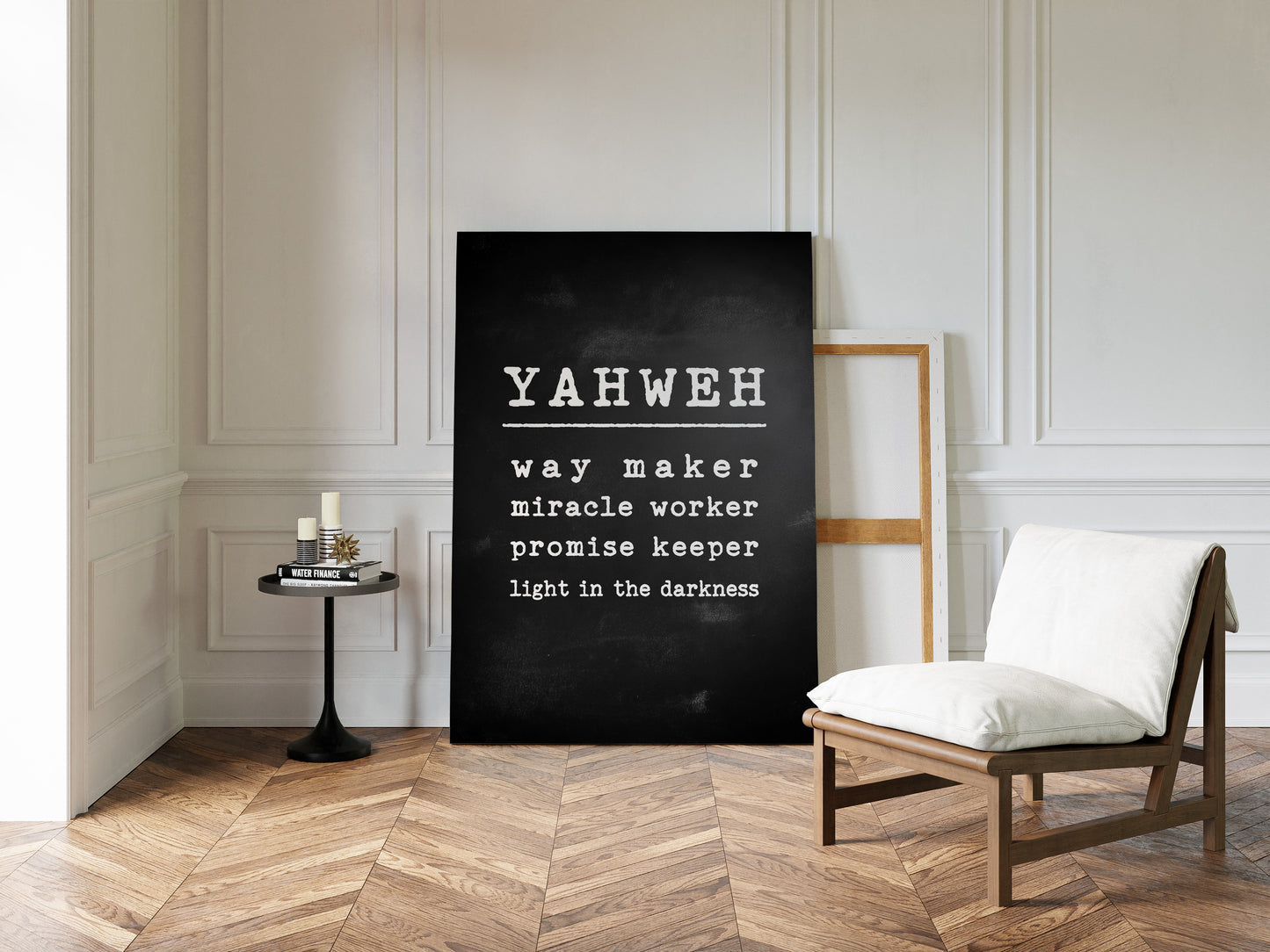 Yahweh Chalkboard Declaration