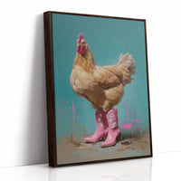 Barnyard Diva Borrows Pink Boots