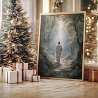 Light Guides The Forest Path