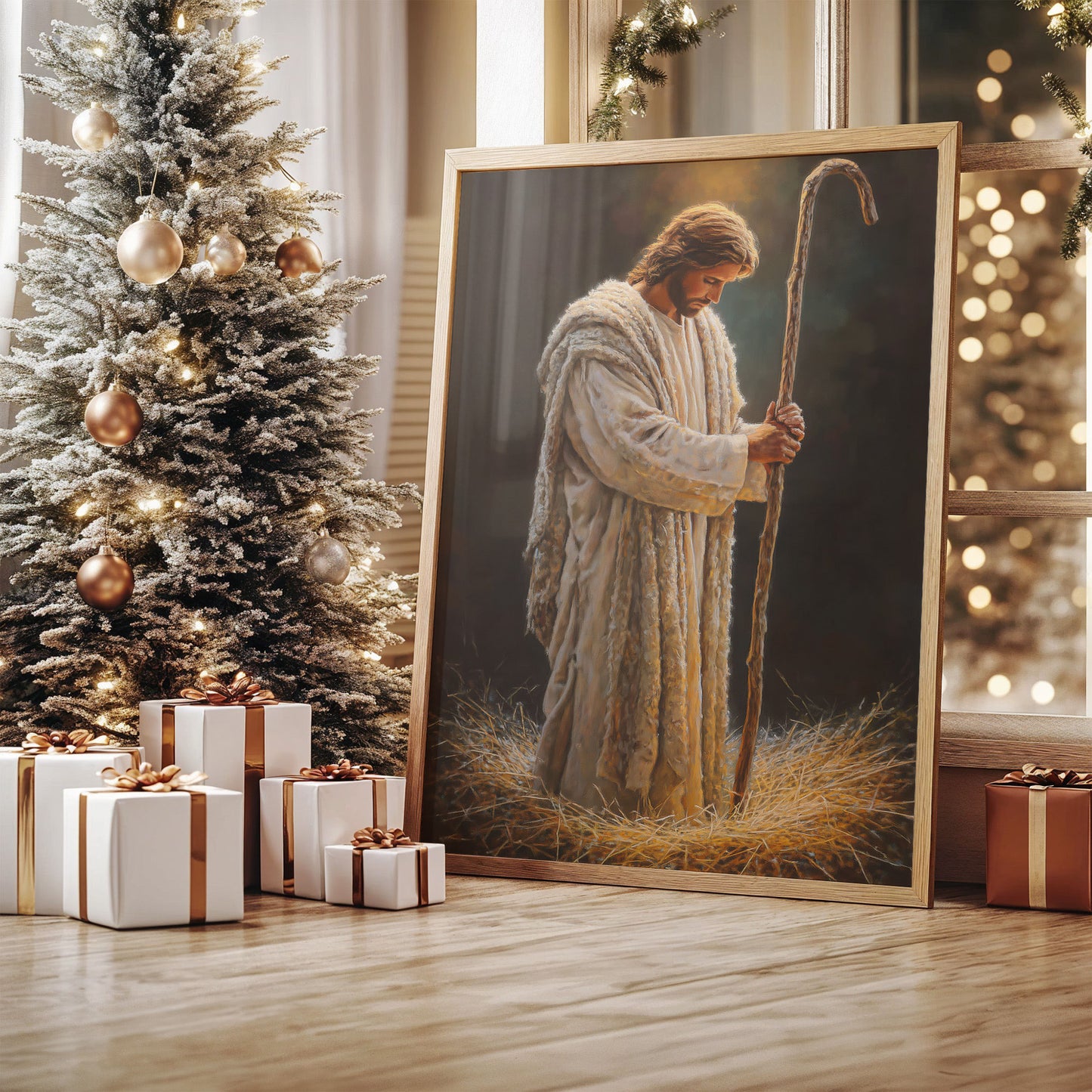 Sacred Light Fills Winter Corners