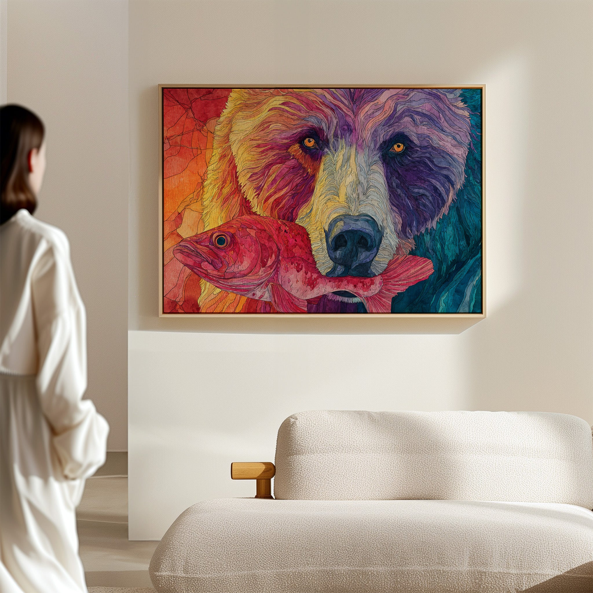 Rainbow Bear Meets Crimson Catch