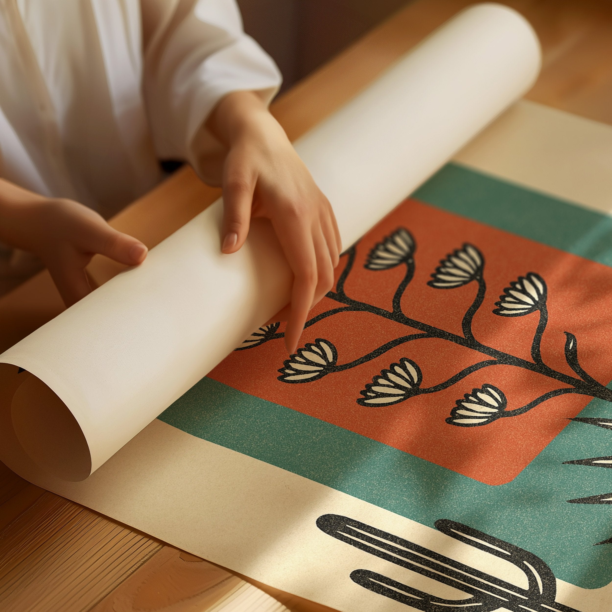 Southwestern Bloom In Vintage Hues