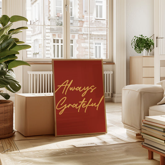 Autumn Letters Carry Simple Grace
