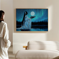 Sacred Waters Hold The Moon