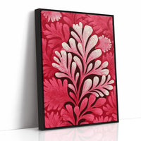 Crimson Fronds at Full Bloom