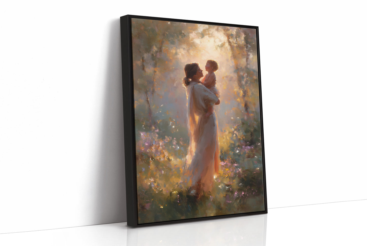 Light Poured Through Them Both