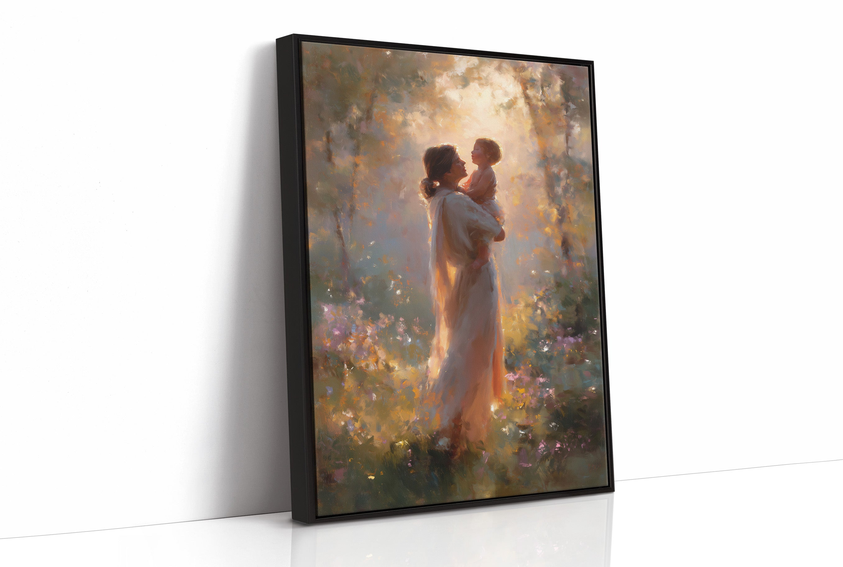 Light Poured Through Them Both
