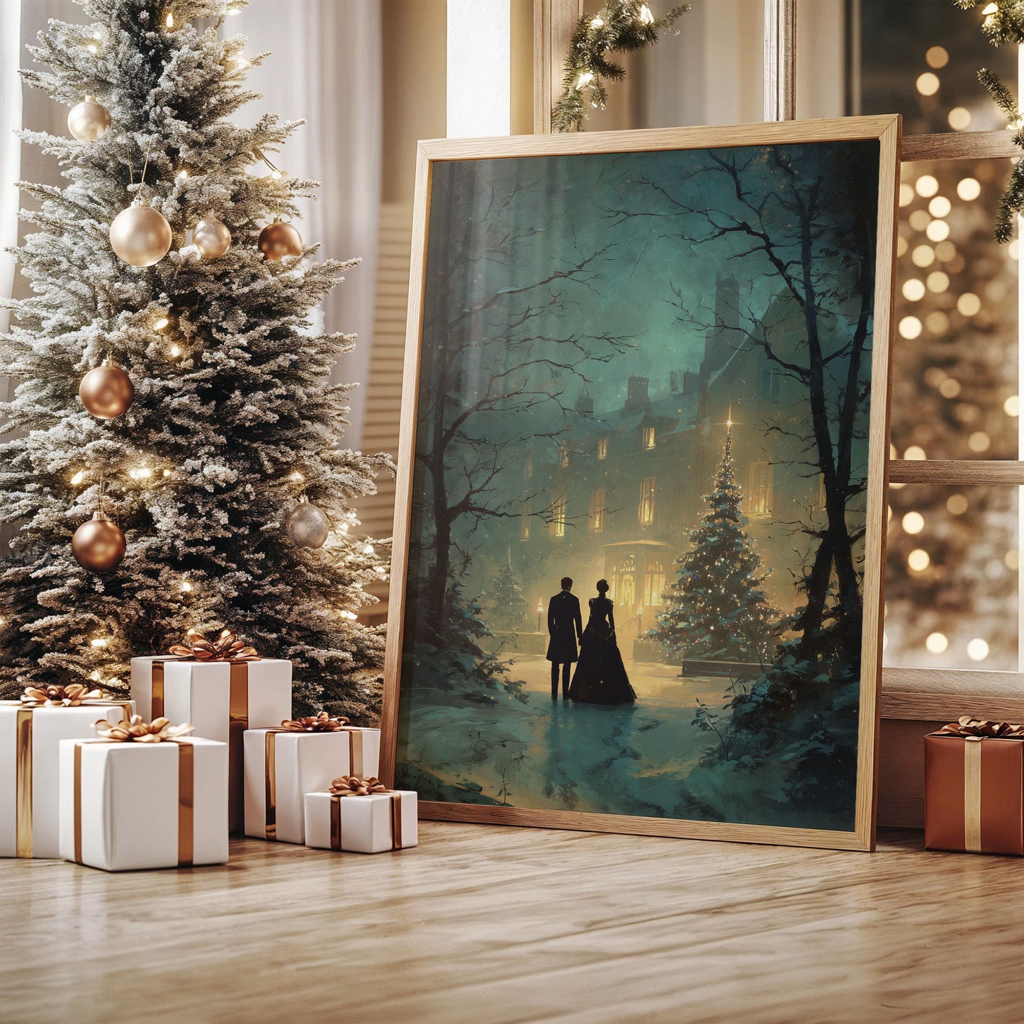 Winter Evening Glows With Promise