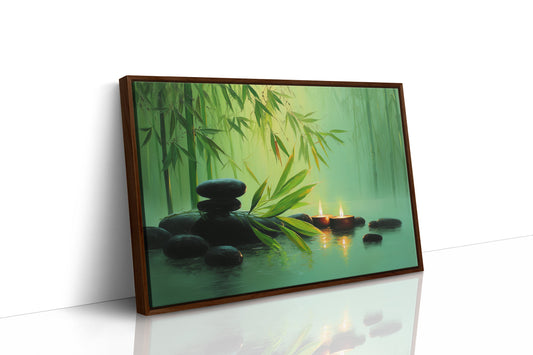 Bamboo Leaves Meet Sacred Waters