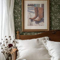 Leather Stories Rest On Sunlit Porch