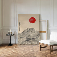 Minimalist Japanese Waves – Timeless Flow of Nature
