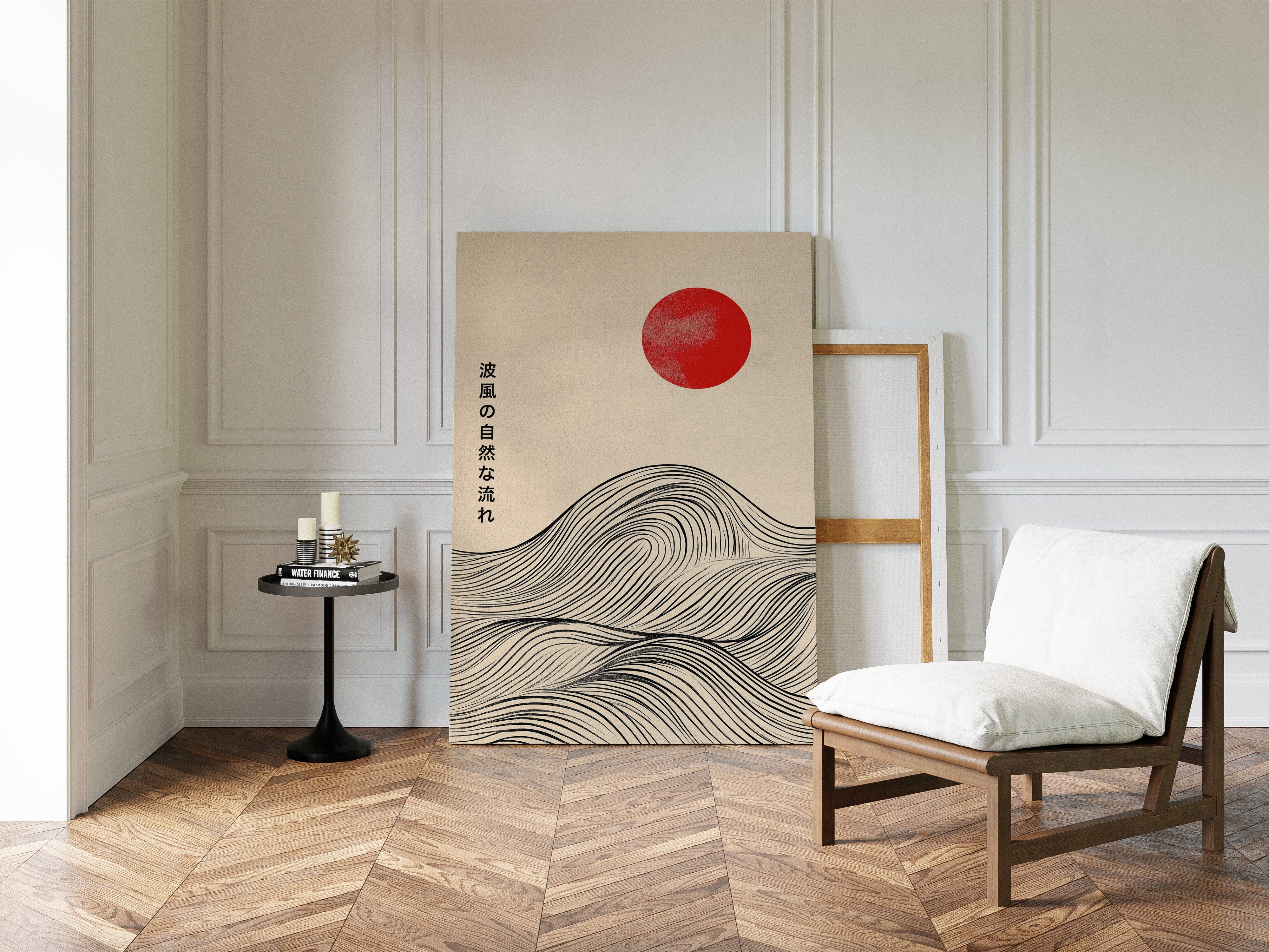Minimalist Japanese Waves – Timeless Flow of Nature