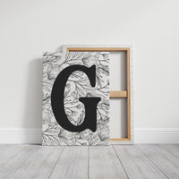 Botanical Letter G Monogram