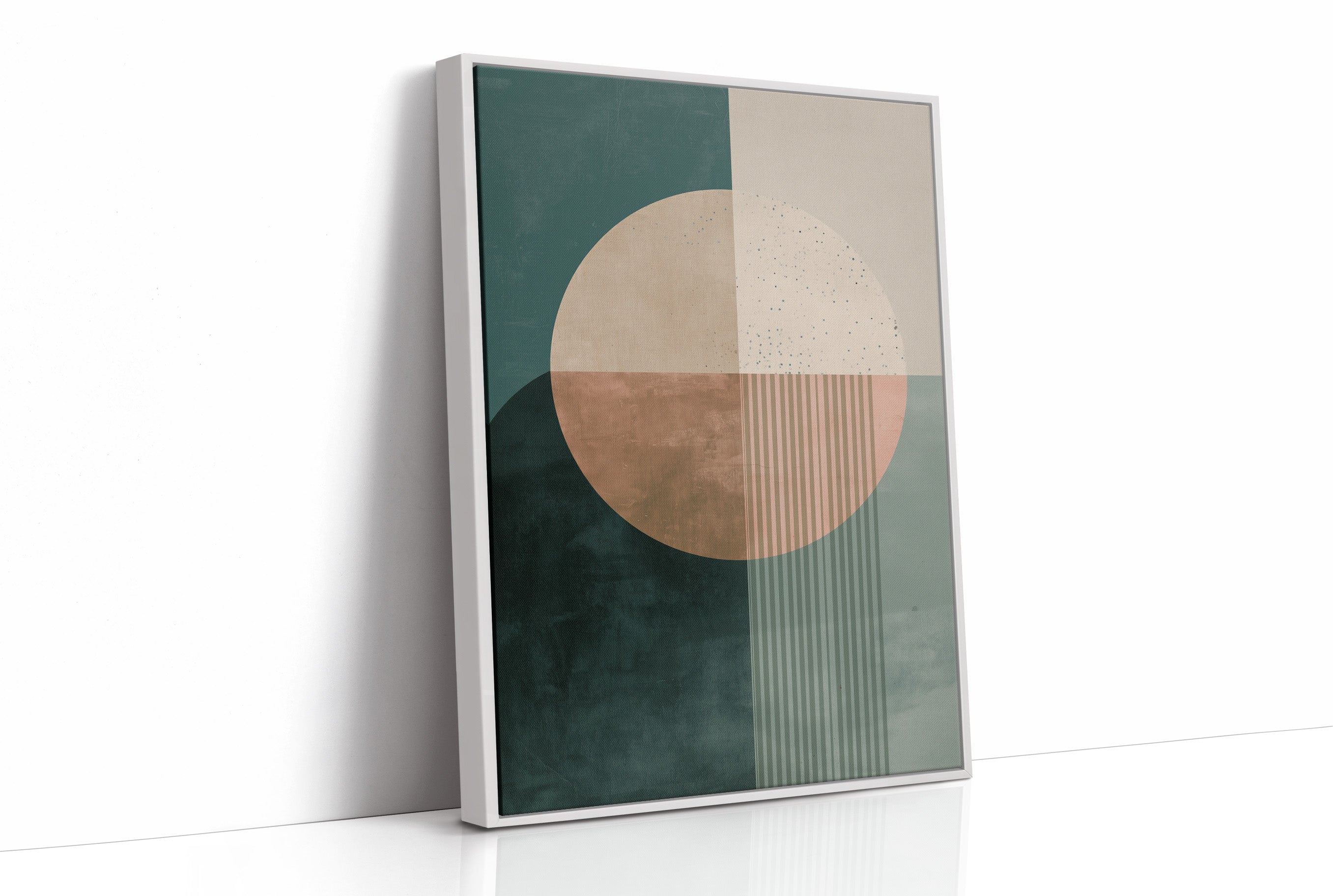 Desert Geometry In Sage And Clay