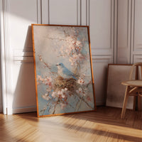 Nestled Among Blossoms