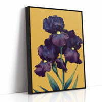 Dark Violet Against The Gold