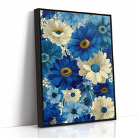 Daisies in Every Shade of Blue