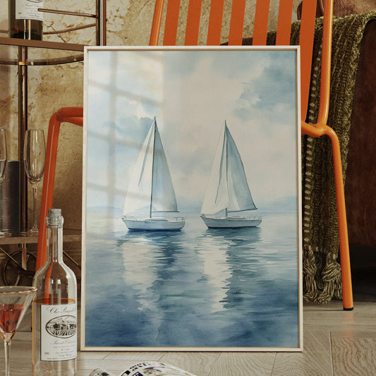 Sails Dance Upon Tranquil Waters