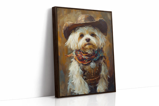 Havanese Western Outlaw