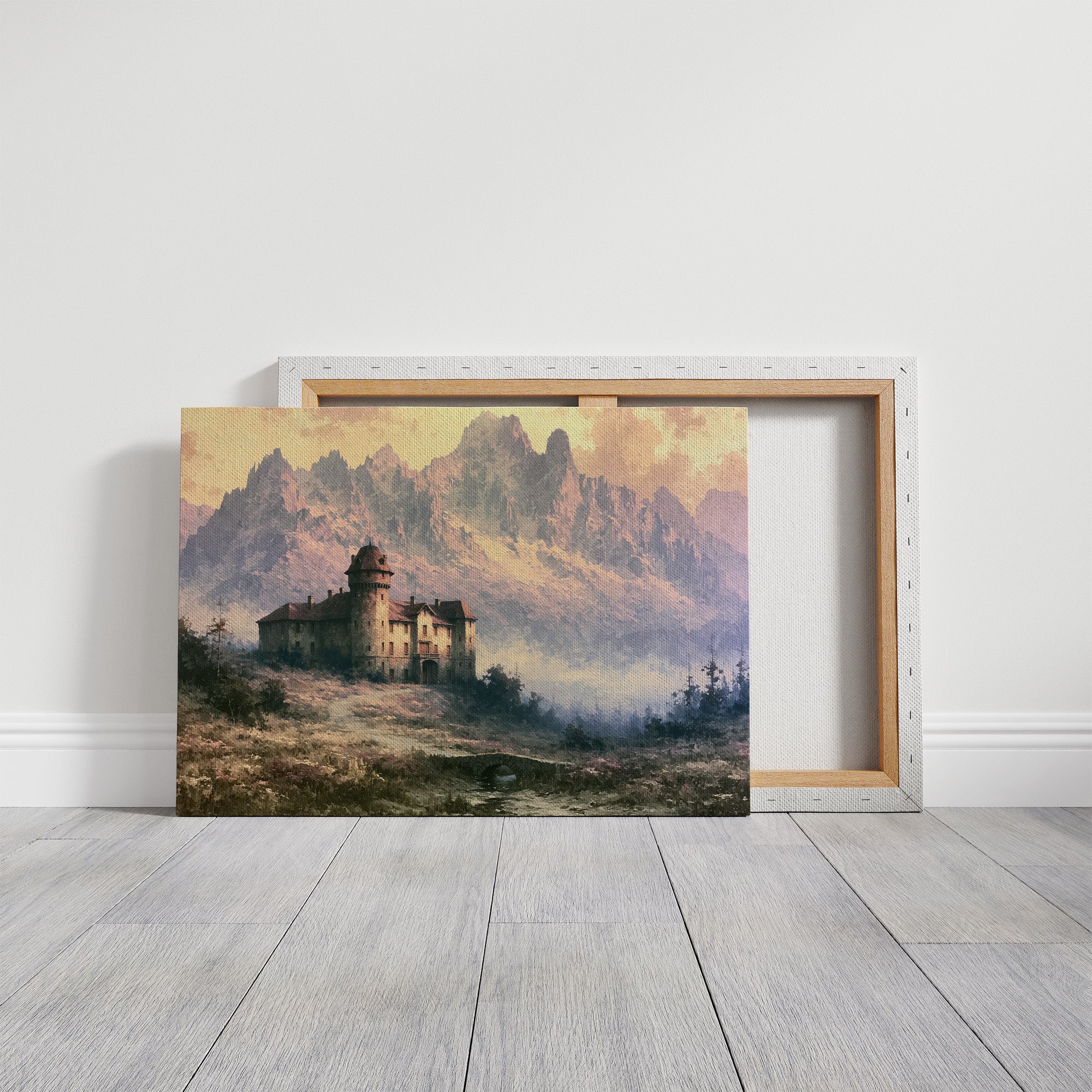 Turreted Manor at Mountain's Edge