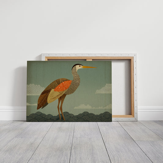 Stillness of the Painted Heron