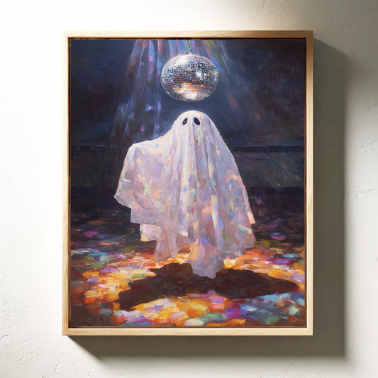 Spectral Dance Beneath Glittering Light