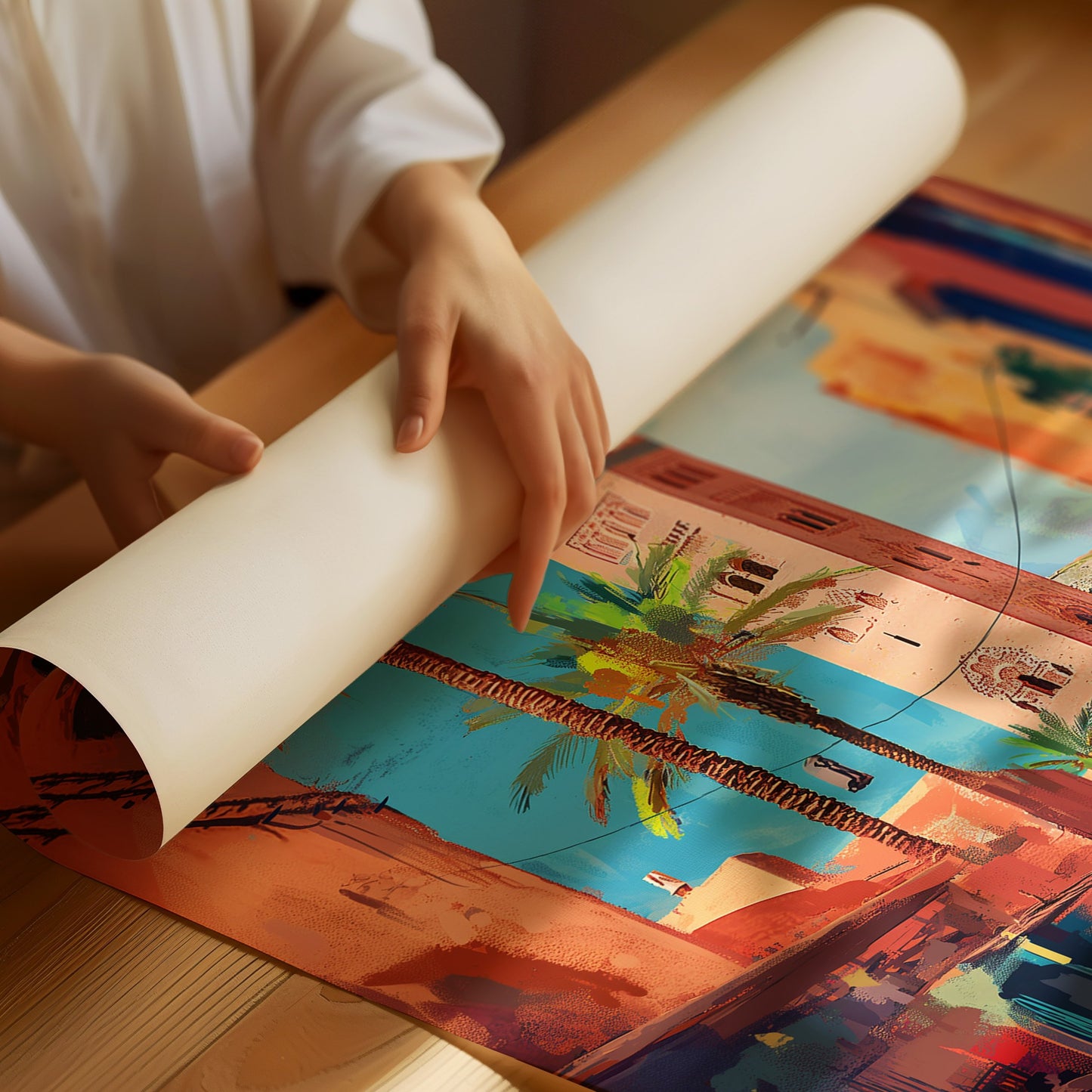 Sunlit Markets Of Distant Lands