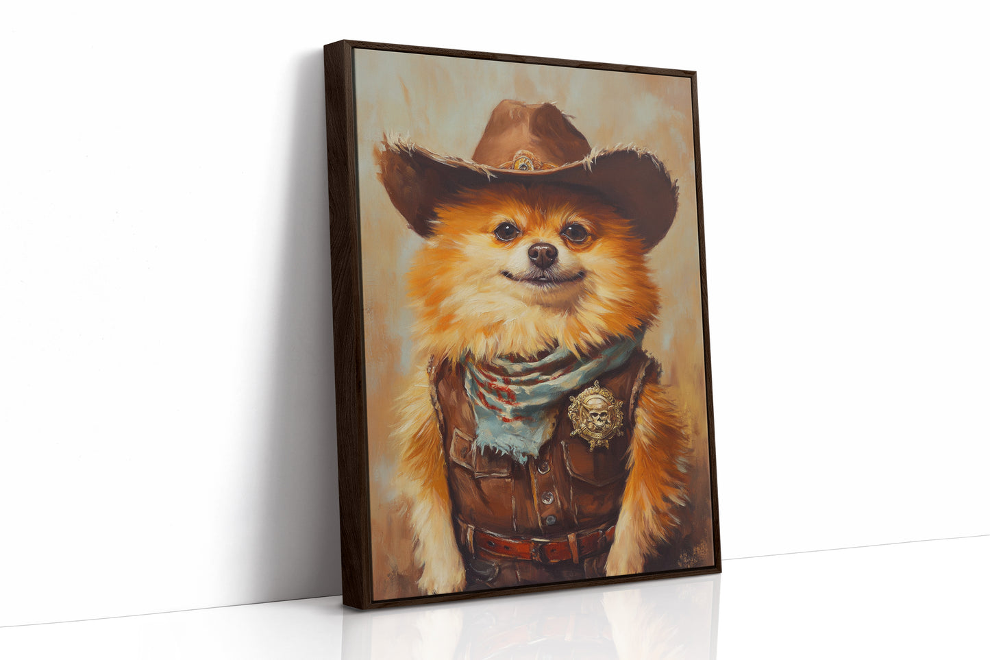 Pomeranian Wild West Deputy