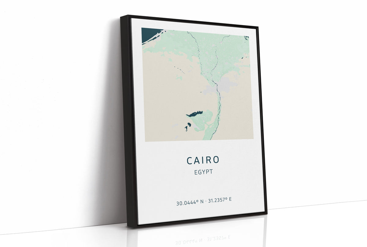 Cairo City Map Print