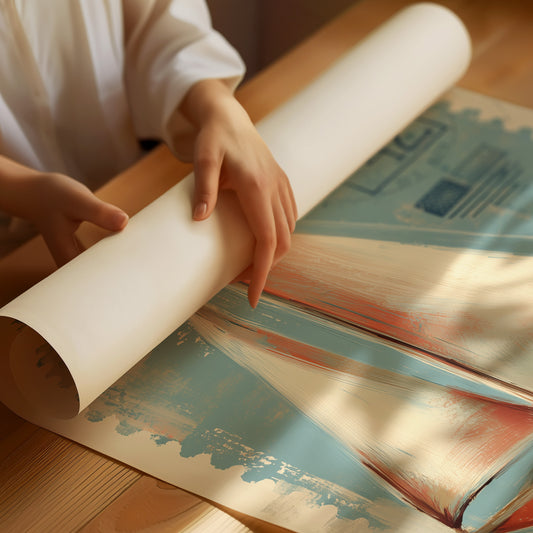 Coral Sails Adrift On Postage Dreams