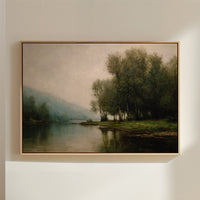 Mist Softens The River's Edge