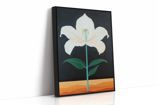 Midnight Lily Reaches For Stars