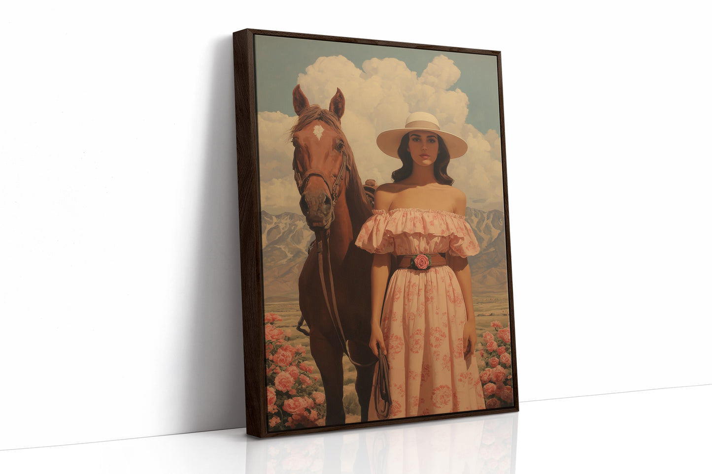 Desert Roses Dance With Stallions