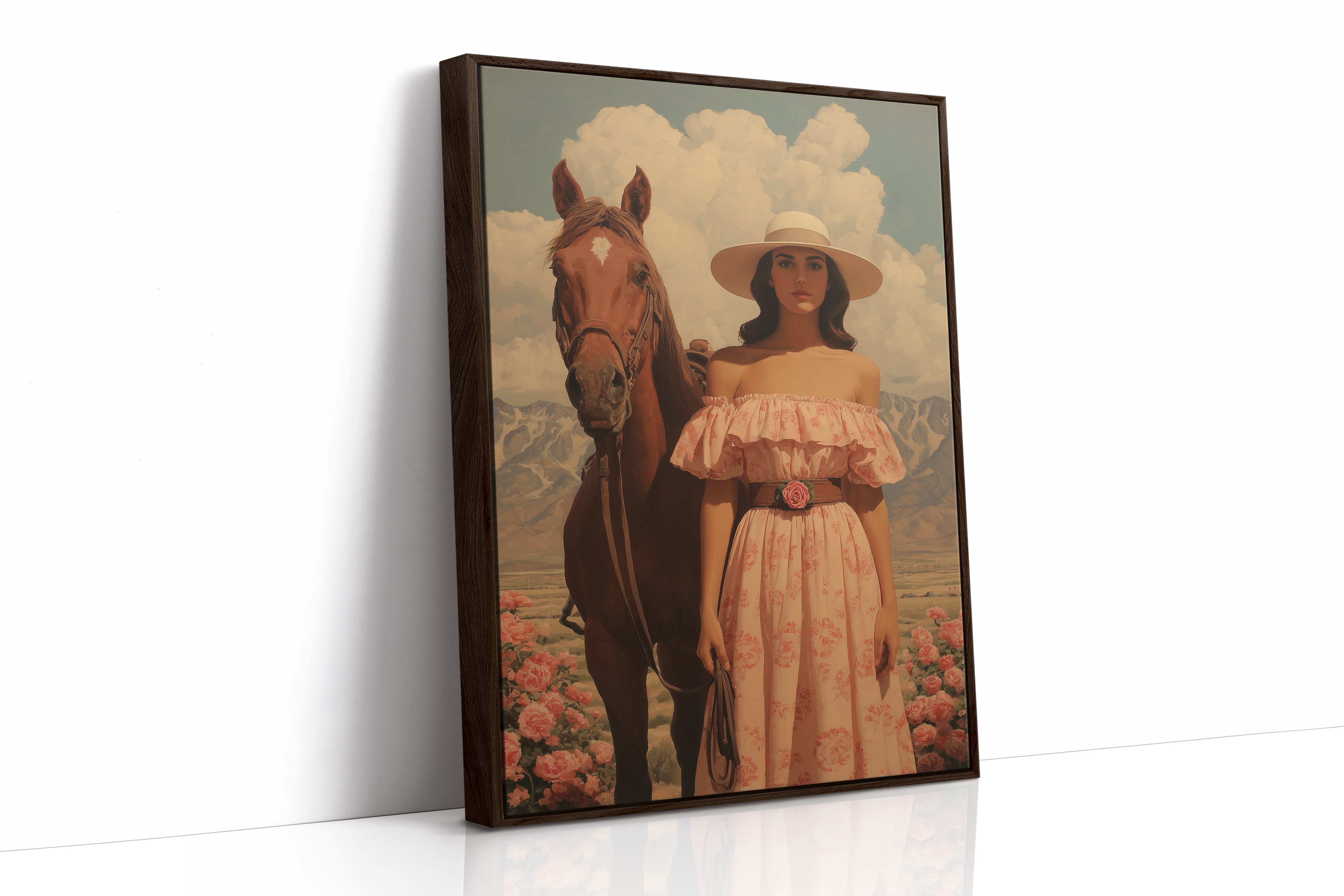 Desert Roses Dance With Stallions