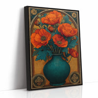 Poppies in the Gilded Room