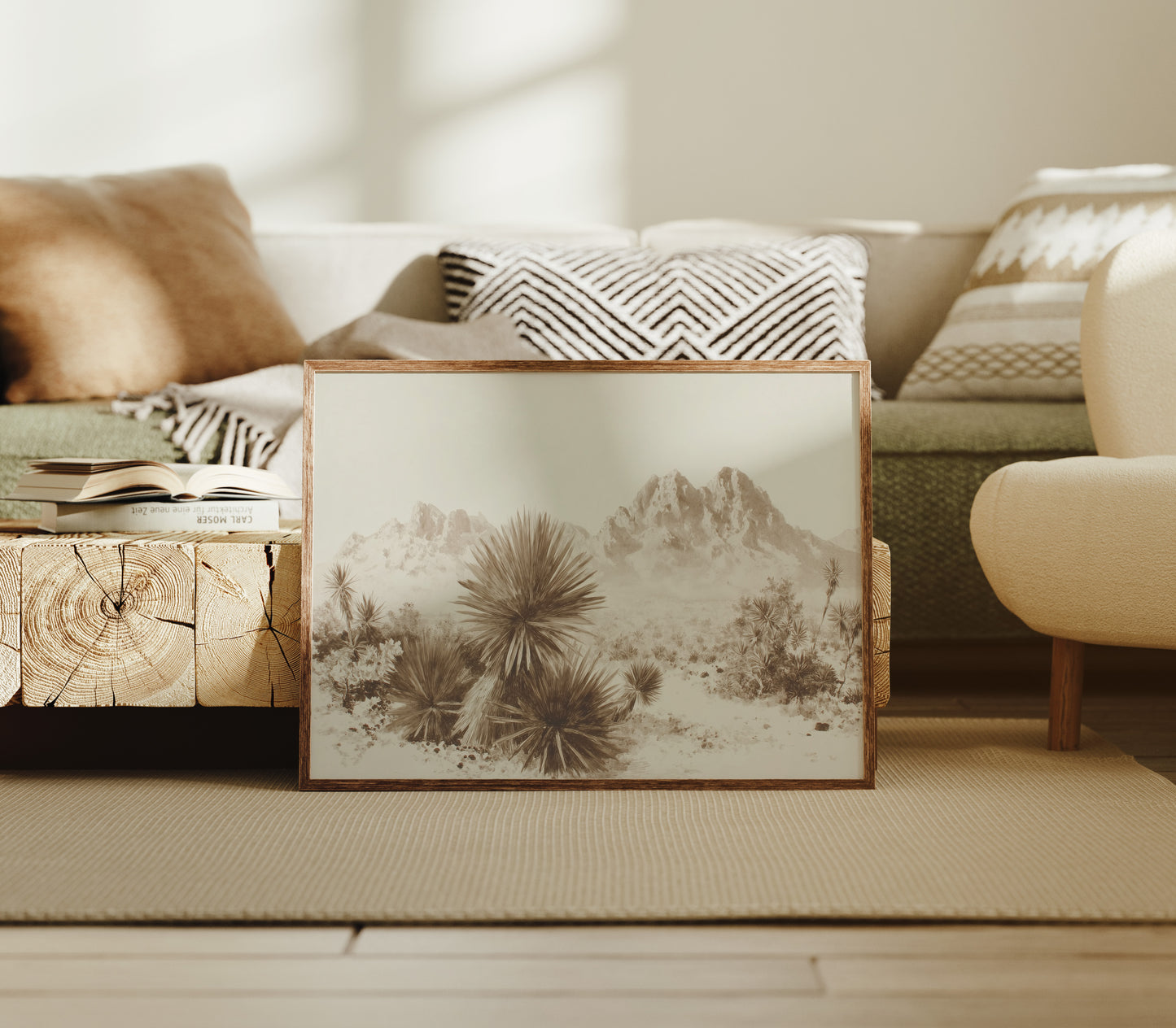 Yucca Blooms Pierce Desert Dawn