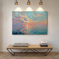 Ocean Light Paints The Morning Sky