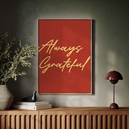Autumn Letters Carry Simple Grace