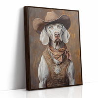 Weimaraner Desert Deputy