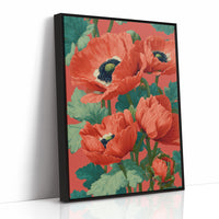 Red Poppies on a Warm Afternoon