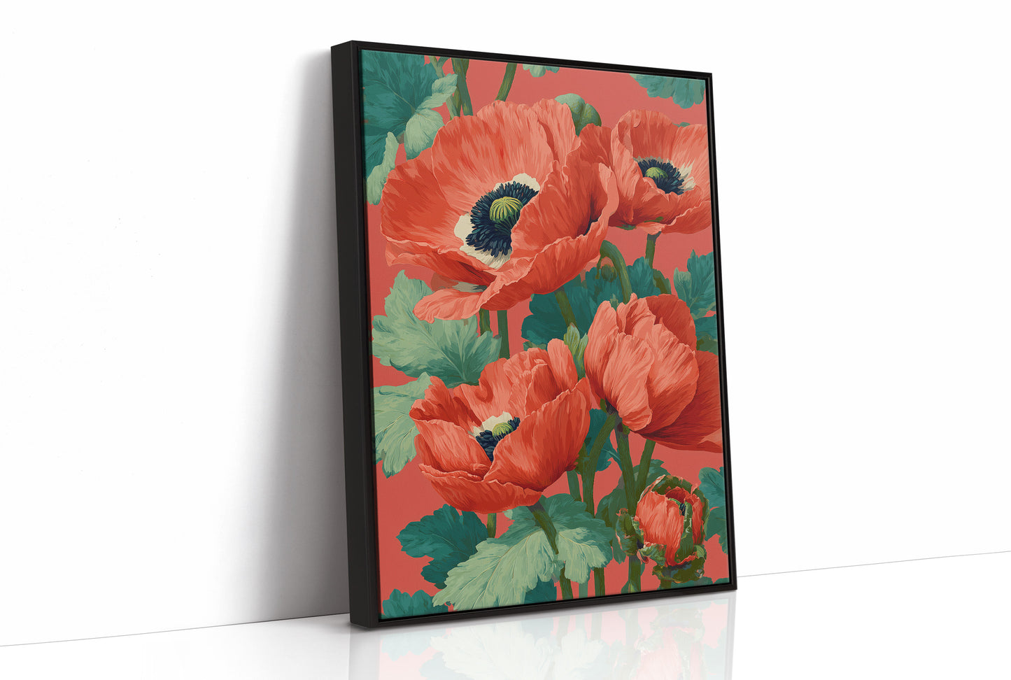 Red Poppies on a Warm Afternoon