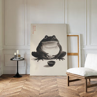 Zen Frog – A Moment of Tea