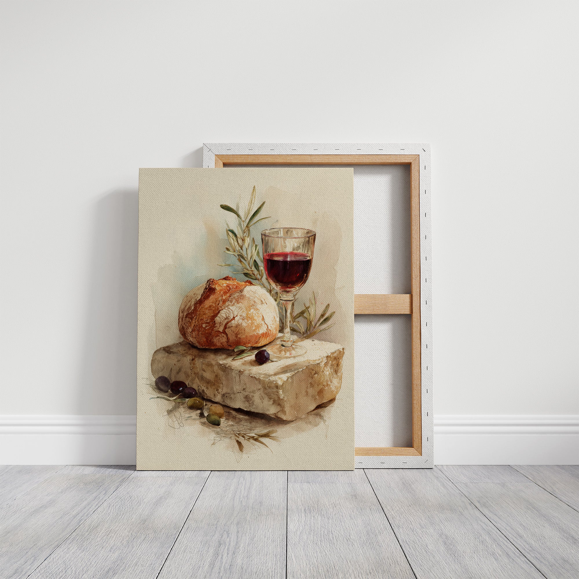 Bread Wine And Olive Light