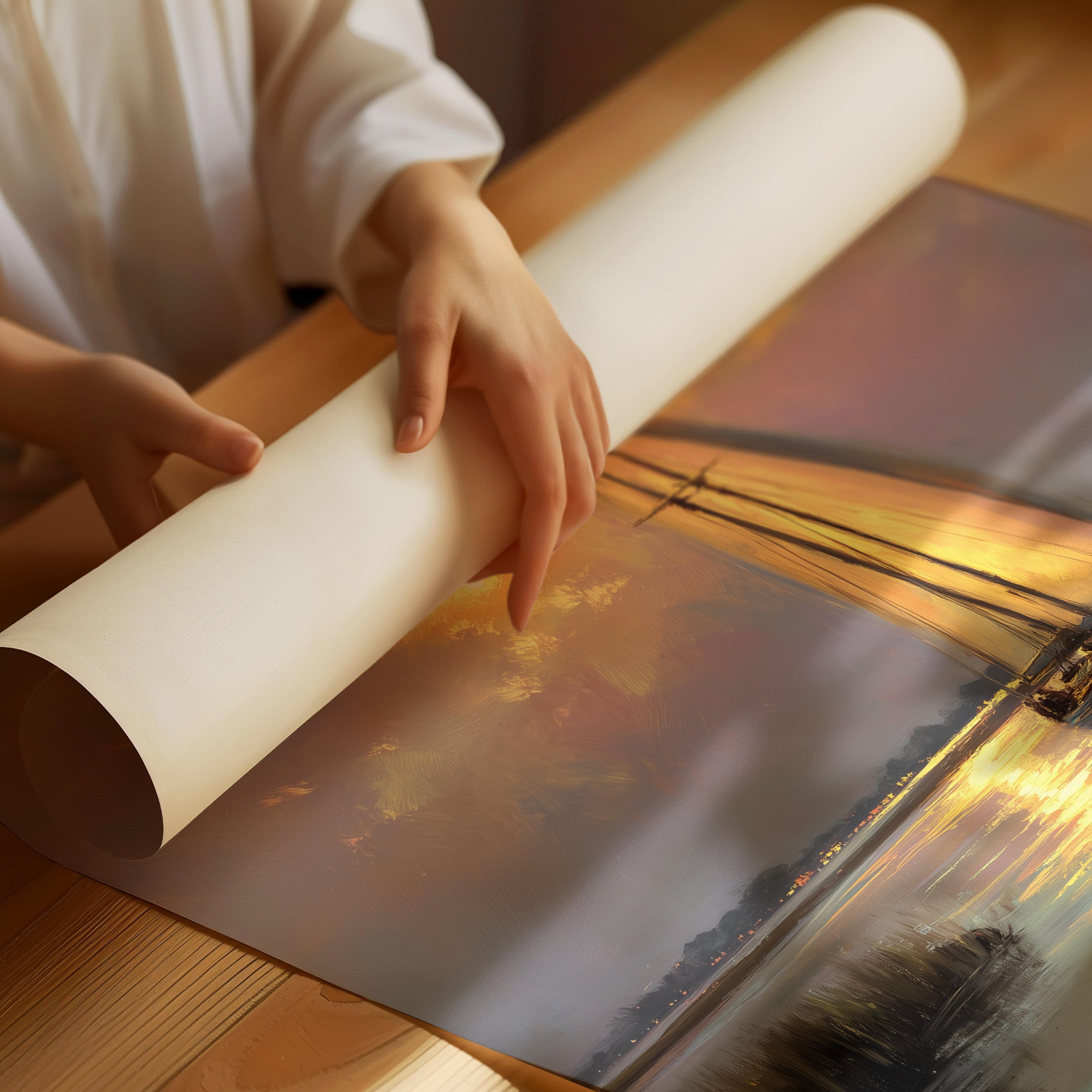 Sails Catch The Golden Hour