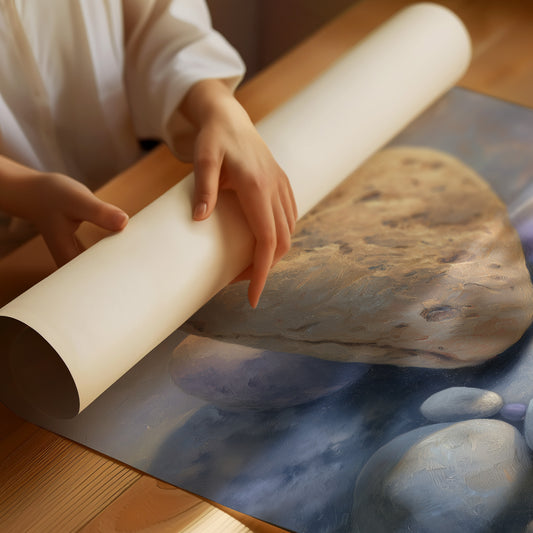 Stone Hearts Rest In Morning Light