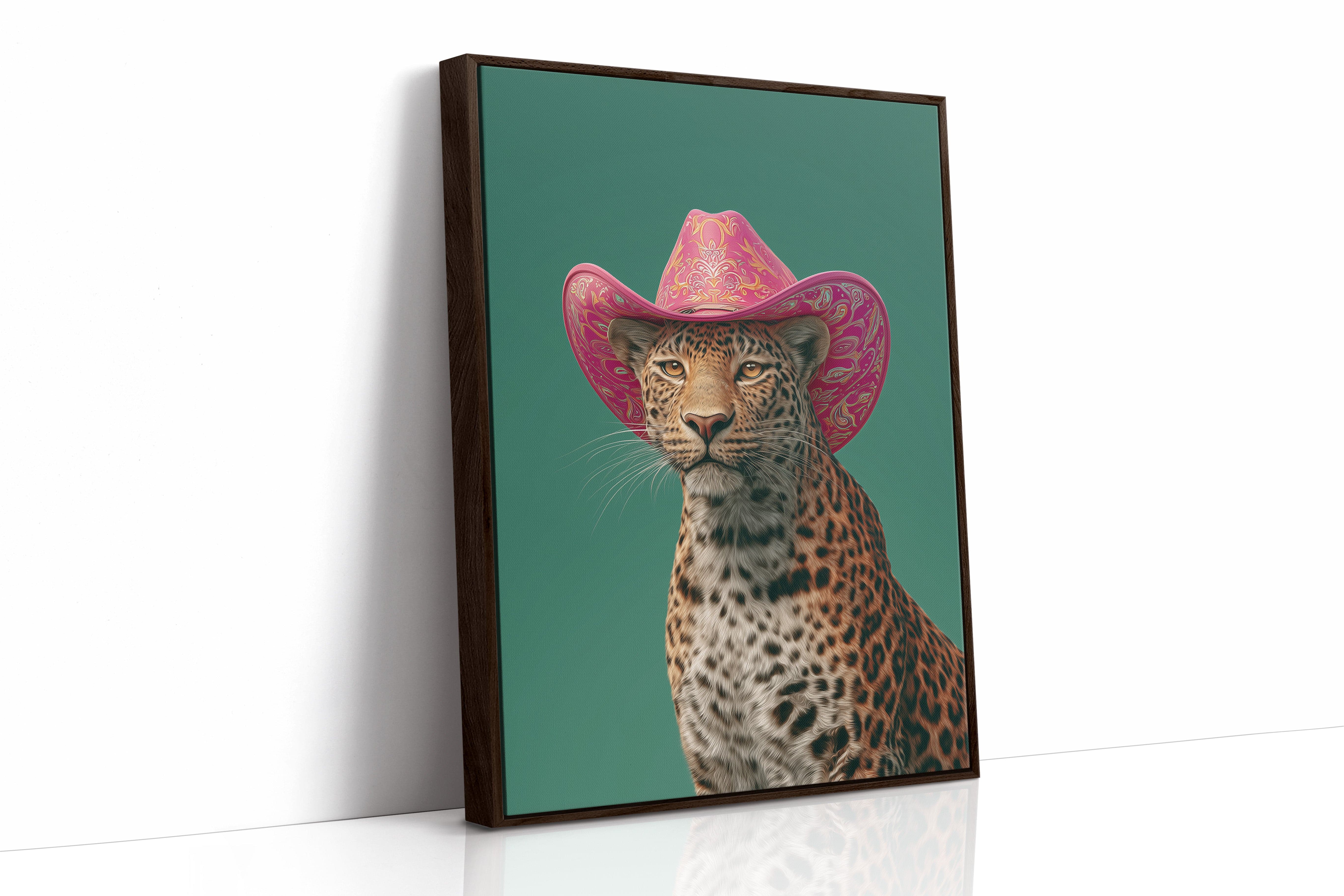 Leopard Wears Rodeo Queen Dreams