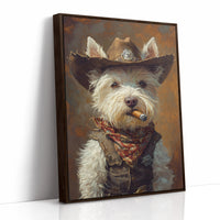 West Highland White Terrier Gunslinger