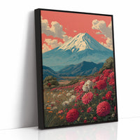 Where the Chrysanthemums Face Fuji