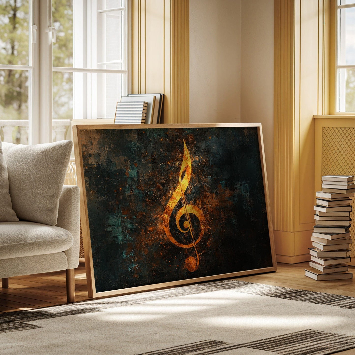 Molten Notes Dance Through Darkness