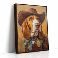 Basset Hound Frontier Sheriff